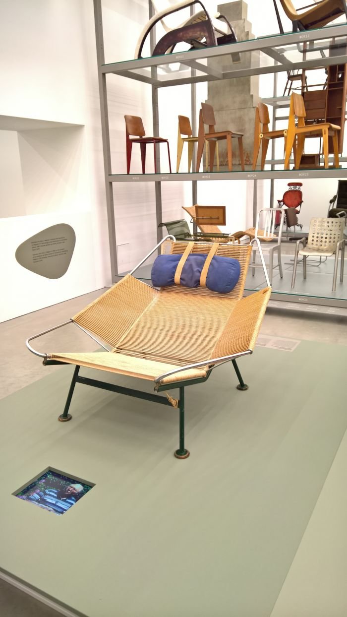 Flag Halyard Chair for Getama, as seen at Hans J. Wegner: Designing Danish Modern. Vitra Design Museum Schaudepot 