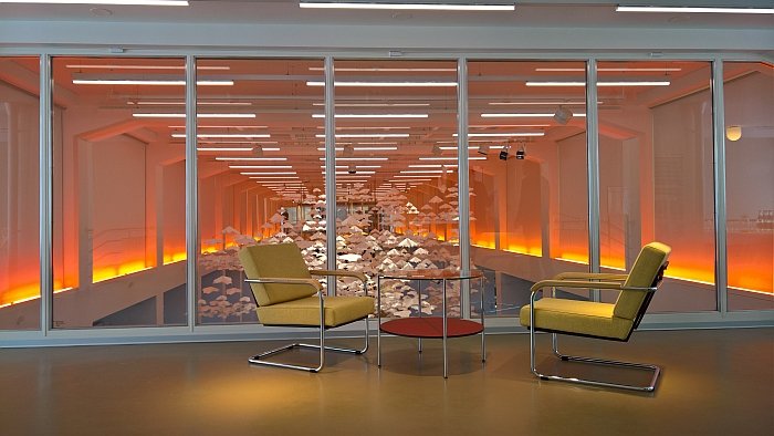 Moser armchair and table by Werner Max Moser for Enbru-Werke, as seen at Swiss Design Lounge, Museum für Gestaltung Zürich