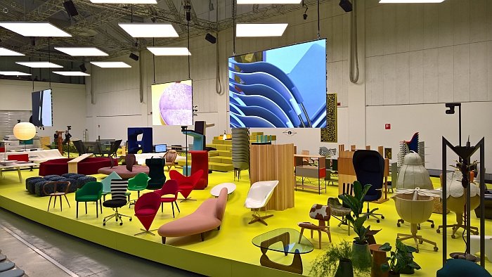 Vitra -Typecasting, as seen at Milan Design Week 2018