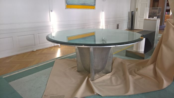 Orotundo table by Glen Baghurst, as seen at The Embassy of Sweden, 3daysofdesign Copenhagen 2018