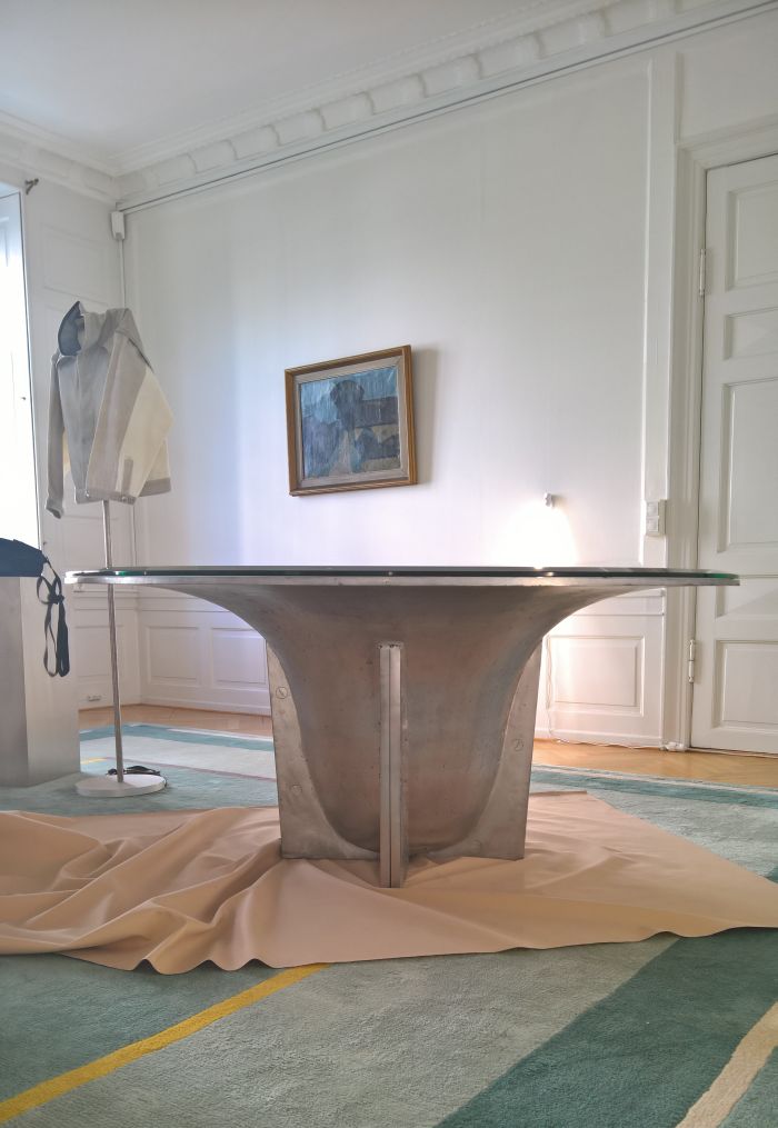 Orotundo table by Glen Baghurst, as seen at The Embassy of Sweden, 3daysofdesign Copenhagen 2018