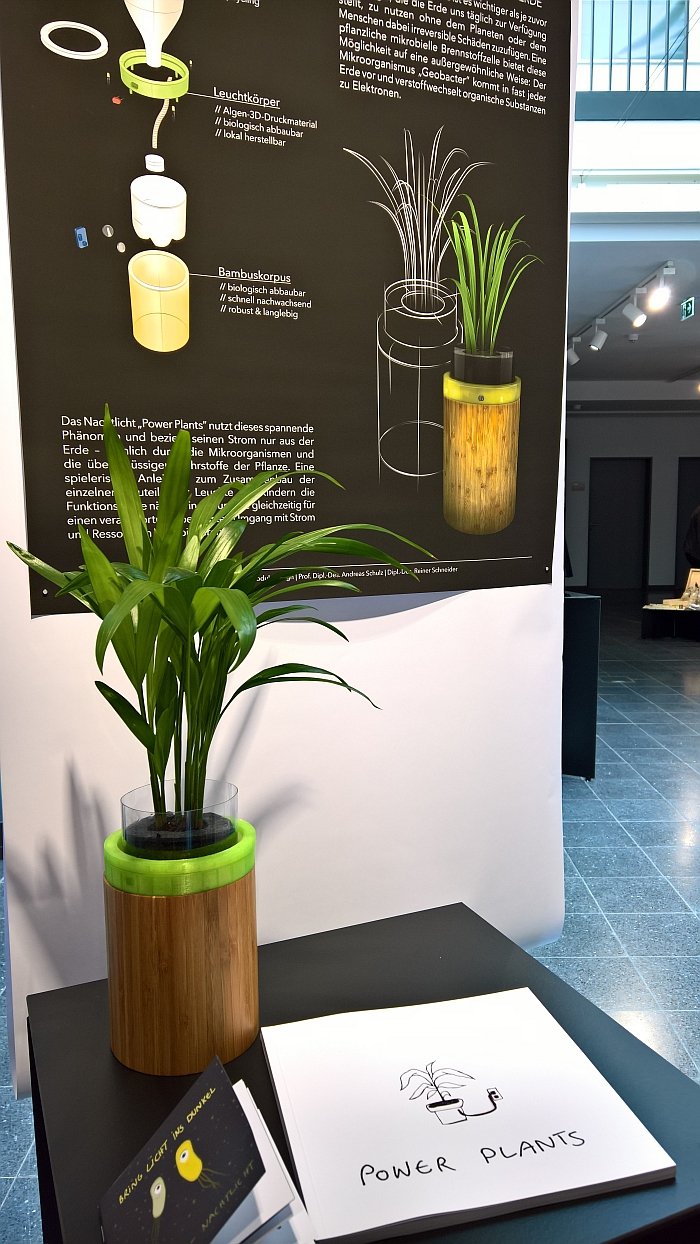 Power Plants by Miriam Lüning, as seen at the 2018 Graduation Exhibiton, Hochschule für angewandte Wissenschaft und Kunst, Hildesheim