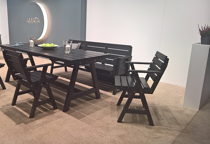 Usma side chair by Aalto+Aalto for Amata, as seen at spoga+gafa Cologne 2018