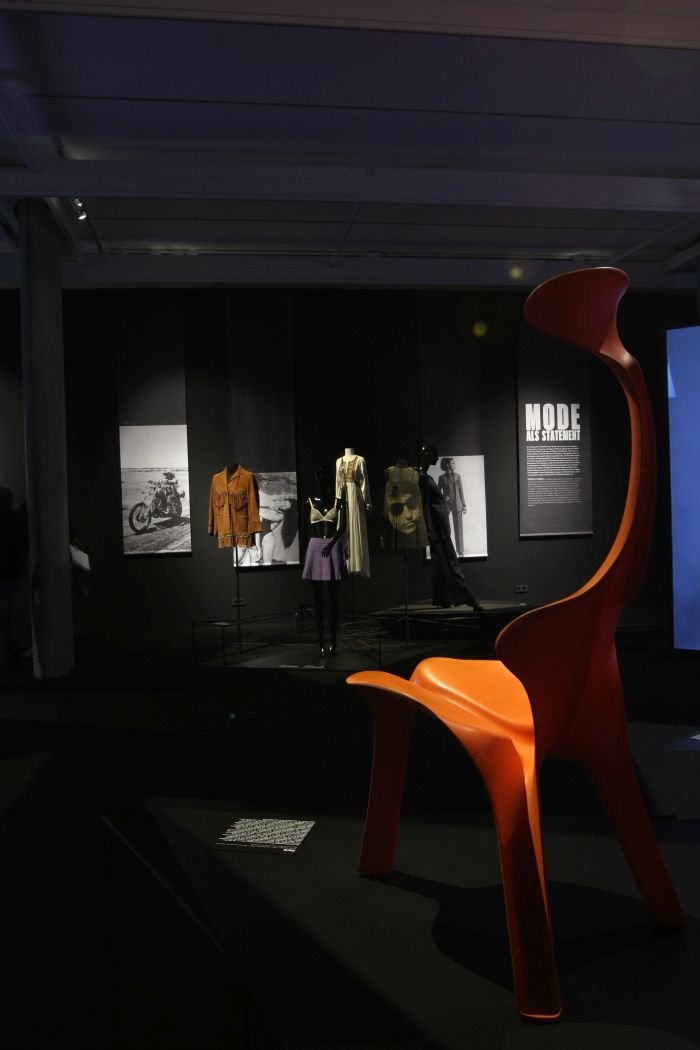 Fashion as Statement and Floris by Günter Beltzig, as seen at 68. Pop und Protest Museum für Kunst und Gewerbe Hamburg