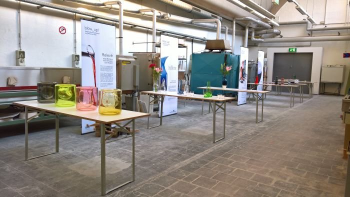 Results from the class Blow_Up!, as seen at the Hochschule Niederrhein designkrefeld werkschau 2018