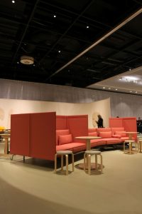 Soft Work by Barber & Osgerby for Vitra, as seen in the Shared Office at Vitra - Work, Orgatec Cologne 2018