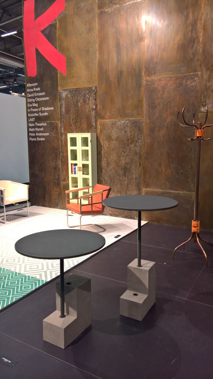 Café Table NM by Afteroom for Källemo, as seen at Stockholm Furniture Fair 2019