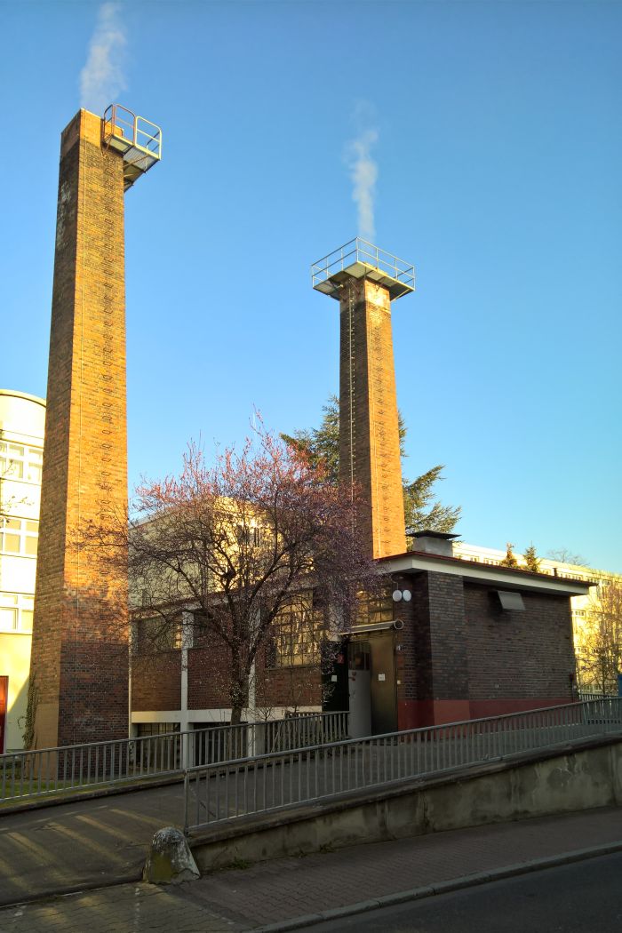 Boiler House, Siedlung Hellerhof, Frankfurt by Mart Stam, realised in context of Neue Frankfurt