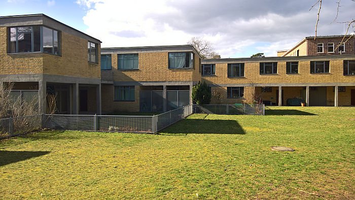 The Teachers Houses, ADGB Bundesschule, Bernau bei Berlin by Hannes Meyer and Hans Wittwer