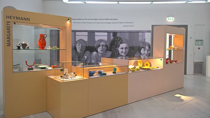 Works by Margarete Heymann, as seen at Four "Bauhausmädels", Angermuseum, Erfurt 