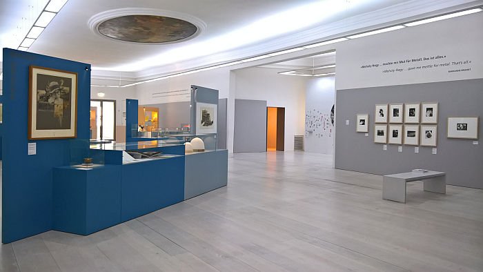 Works by Marianne Brandt, as seen at Four "Bauhausmädels", Angermuseum, Erfurt 