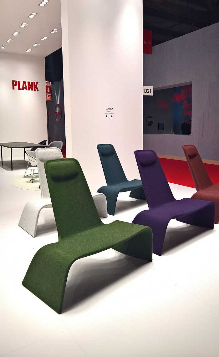 Land by Naoto Fukasawa for Plank, as seen at Milan Furniture Fair 2019