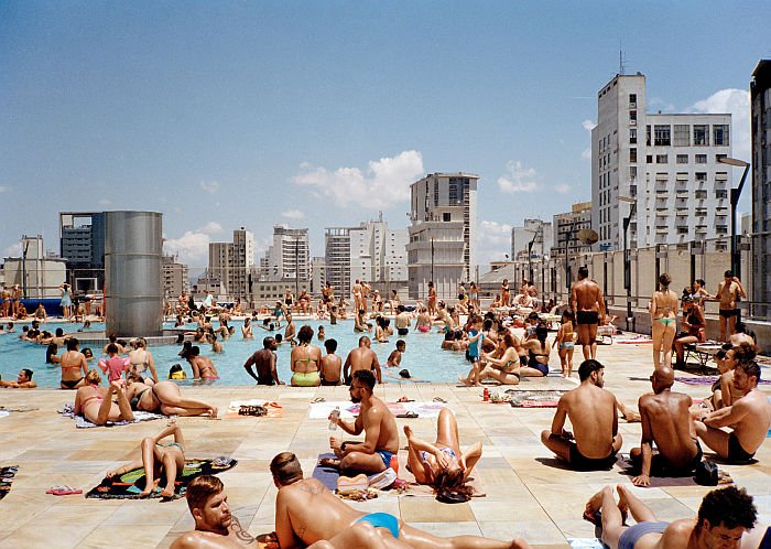 Terrasse, Serviço Social do Comércio São Paulo (Photo © Ciro Miguel, courtesy Architekturmuseum der TU München)