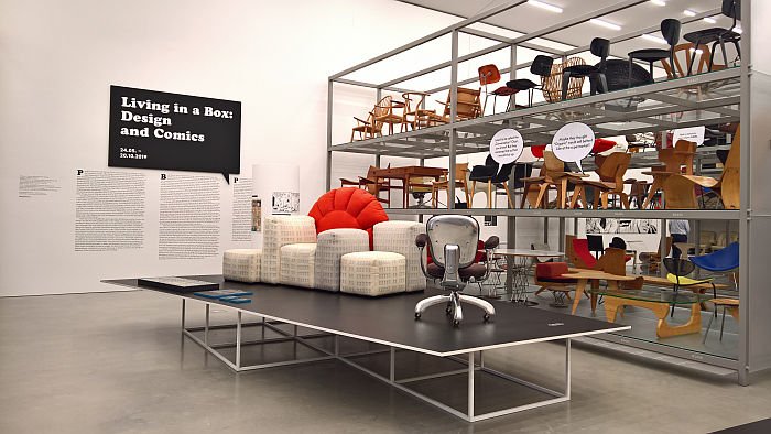 Living in a Box. Design and Comics, Vitra Design Museum Schaudepot