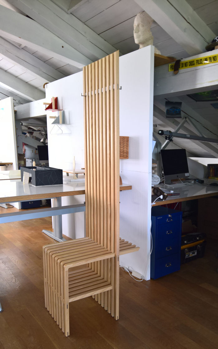 Singlemodul by Matthias Koschel, as seen at the Schulen für Holz und Gestaltung Garmisch-Partenkirchen 2019 summer exhibition.