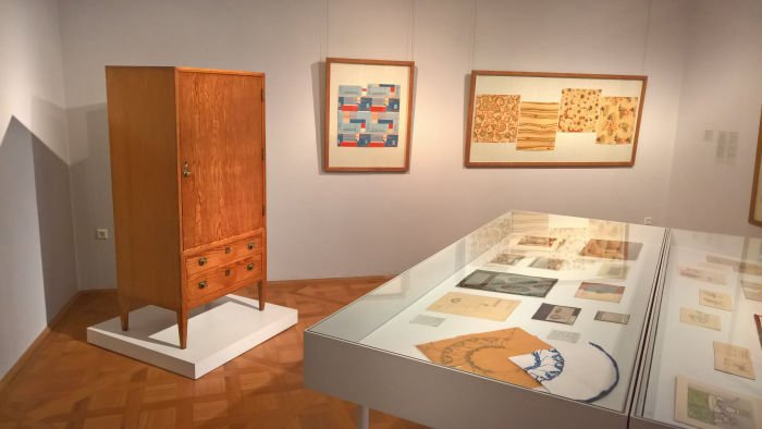 Works by Gertrud Kleinhempel, Irmgard Harras and Erna Sandig, as seen at Add to the Cake: Transforming the roles of female practitioners, Kunstgewerbemuseum Dresden