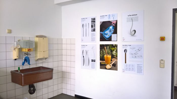 Results of the class My cutlery - to go, as seen at KISDParcours 2019, Köln International School of Design, Cologne