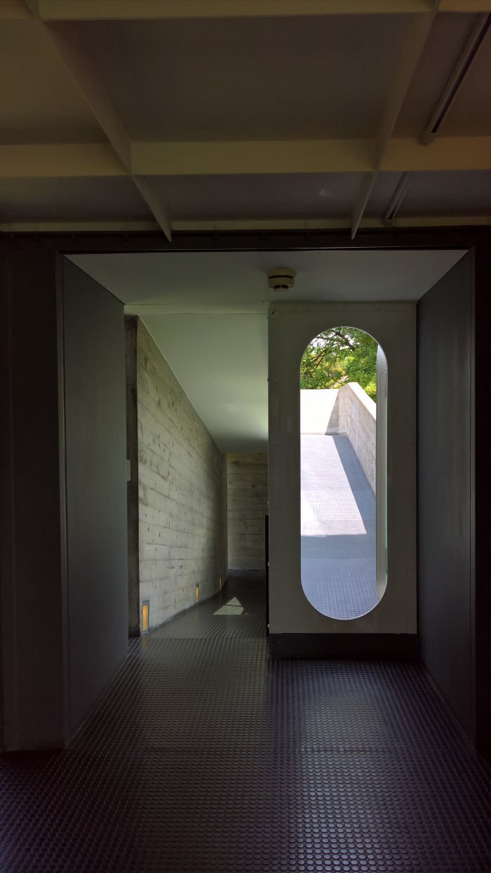 Doorway, Pavillon Le Corbusier, Zürich