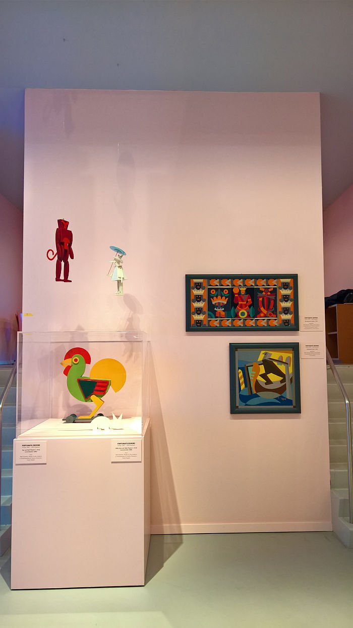 Works by Fortunato Depero, as seen at Mondo Mendini, The Groninger Museum, Groningen