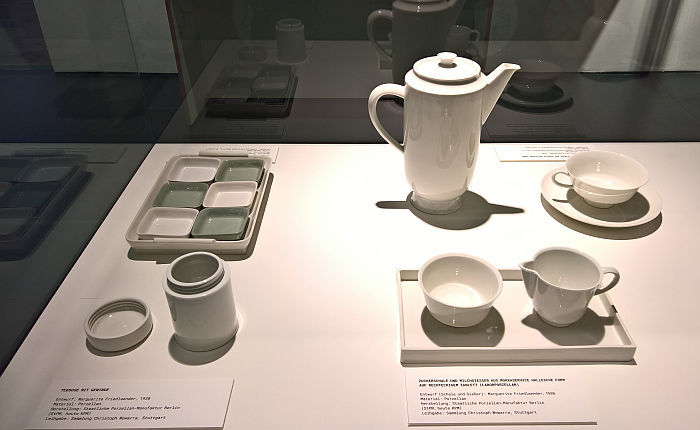 Porcelain for the New Home by Marguerite Friedlaender-Wildenhauin & Gerhard Marck for the Staatliche Porzellan-Manufaktur Berlin, as seen at Decoration as Trespass?, Werkbundarchiv, Museum der Dinge, Berlin