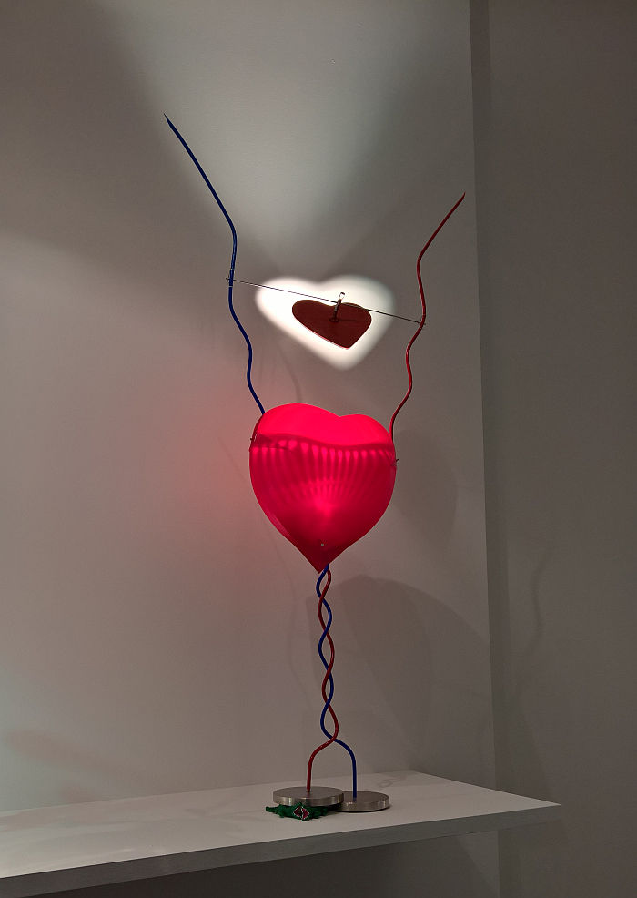 One from the heart by Ingo Maurer, as seen at Ingo Maurer intim. Design or what?, Die Neue Sammlung – The Design Museum Munich