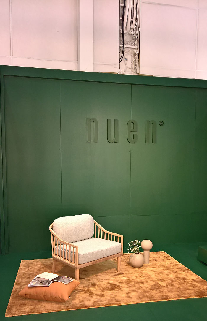 EIO Lounge Chair from Nuen, as seen at Stockholm Furniture Fair 2020 Stockholm Furniture Fair 2020