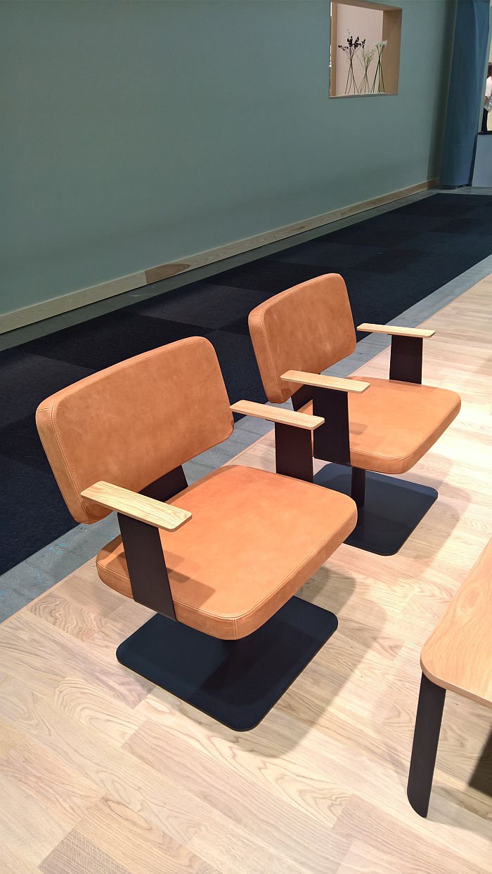 Grand Chair by Thomas Bernstrand & Stefan Borselius for Horreds, as seen at Stockholm Furniture Fair 2020 Stockholm Furniture Fair 2020 