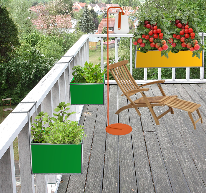 USM Haller Balcony Planter