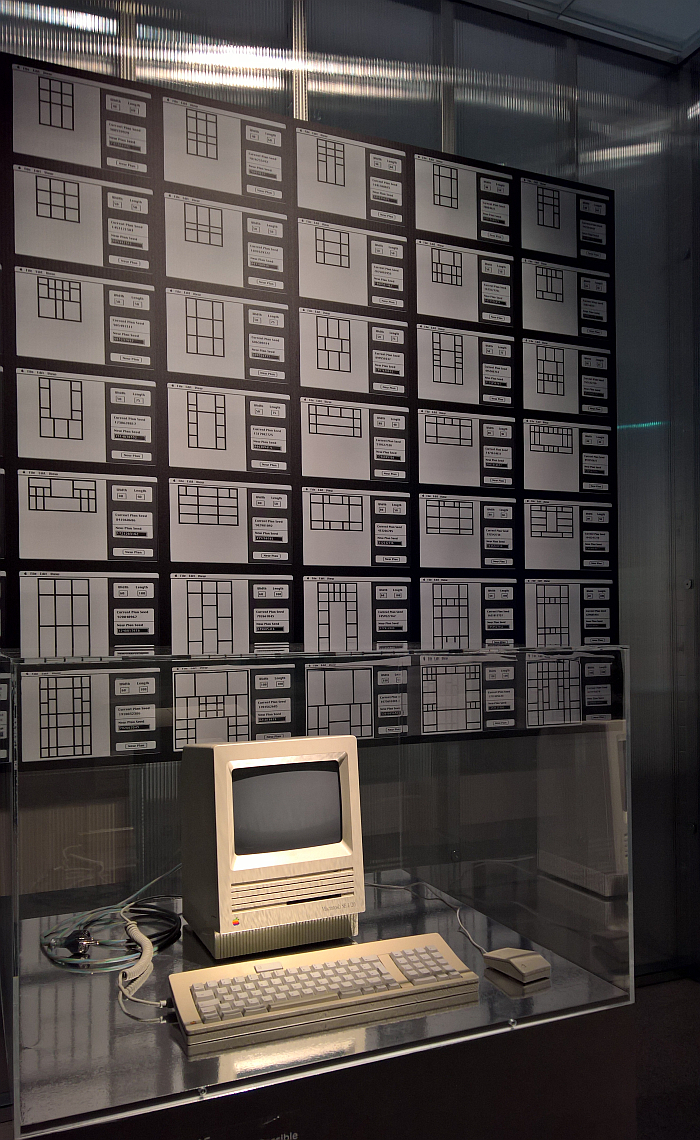 The Possible Palladian Villa project by George Heresy & Richard Freedman, as seen at The Architecture Machine. The Role of Computers in Architecture, the Architekturmuseum der TU München