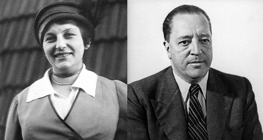 Lilly Reich and Ludwig Mies van der Rohe