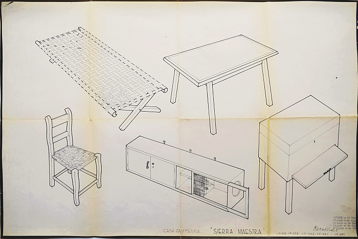 Furniture by Clara Porset &amp; Xavier Guerrero for the 1940 Museum Modern Art, New York competition (photo commons.wikimedia.org CC BY-SA 4.0, courtesy <a href="https://cidi-unam.com.mx/cidi_nw/nosotros/archivo_clara_porset/" target="_blank" rel="noopener">Archivo Clara Porset Dumas</a>)