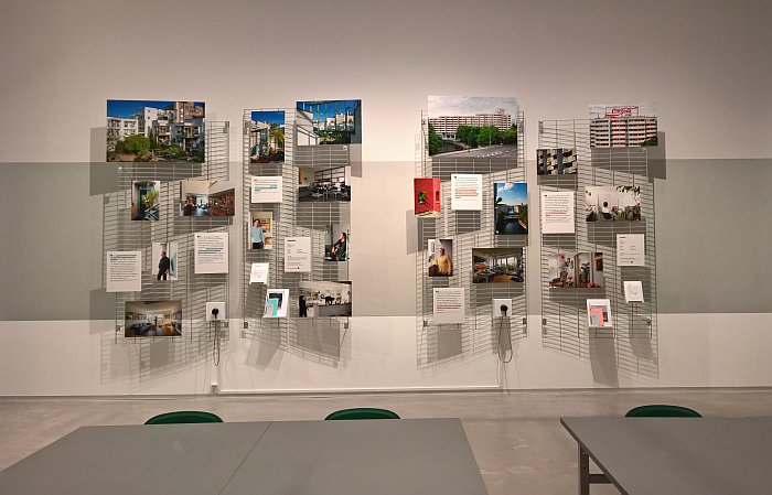 Revisited. Visiting Apartment Buildings of the 1980s by Guerilla Architects, as seen at Anything Goes? Berlin Architecture in the 1980s, Berlinische Galerie, Berlin