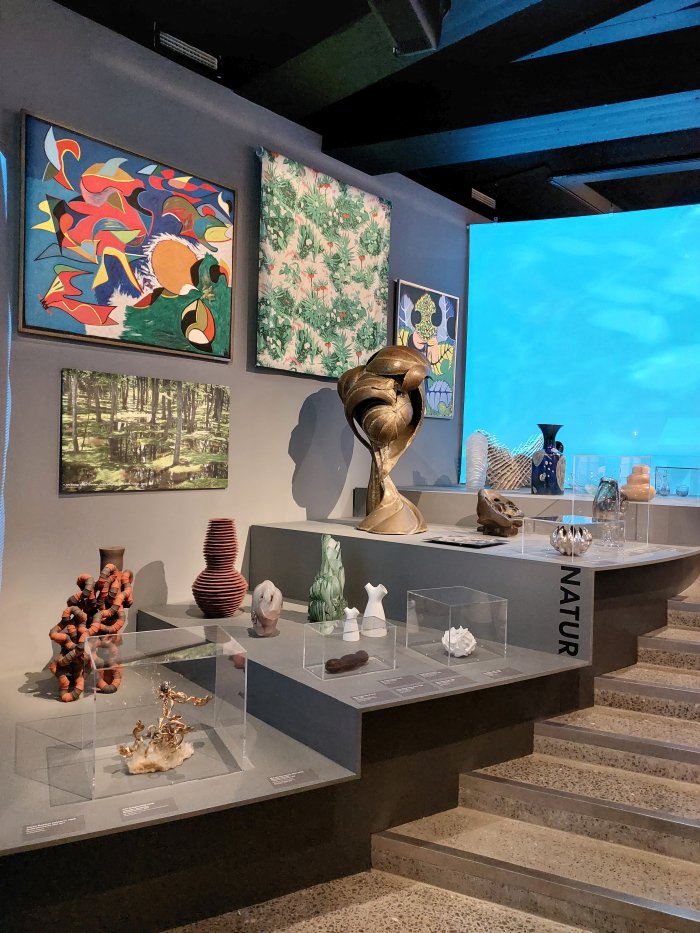 Examples of nature inspiring art and design, as seen at The Magic of Form - Design and Art, Kunsten Museum of Modern Art, Aalborg