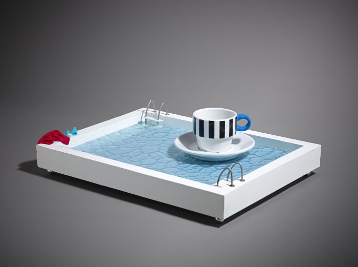 Swimming tray by Cubic 3 Design (photo courtesy Kunstmuseum Den Haag) 