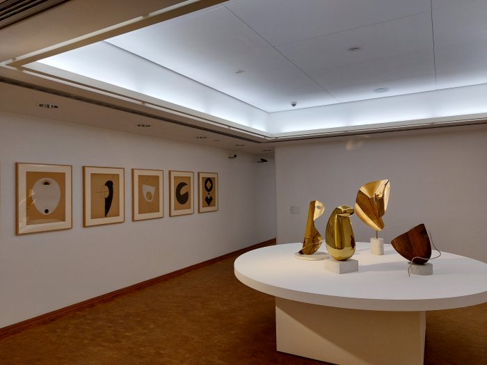 Works created by Isamu Noguchi in Paris, 1928, as seen at Isa­mu Noguchi, Muse­um Lud­wig, Cologne