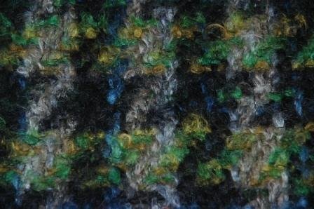 A 1960s Mohair tweed by Bernat Klein inspired by his painting "Lichen 1" (Image via Heriot-Watt University's Bernat klein collection on JSTOR)