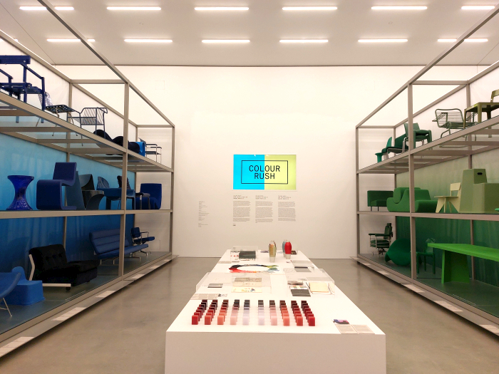 Colour Rush! An Installation by Sabine Marcelis, Vitra Design Museum Schaudepot, Weil am Rhein