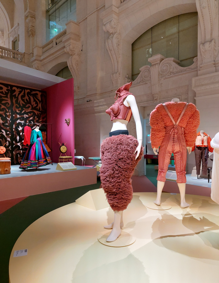 Jean Paul Gaultier, as seen at Années 80. Mode, design et graphisme en France, Musée des Arts décoratifs, Paris