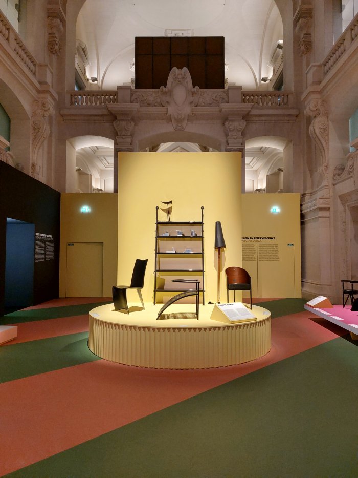 Philippe Starck, as seen at Années 80. Mode, design et graphisme en France, Musée des Arts décoratifs, Paris