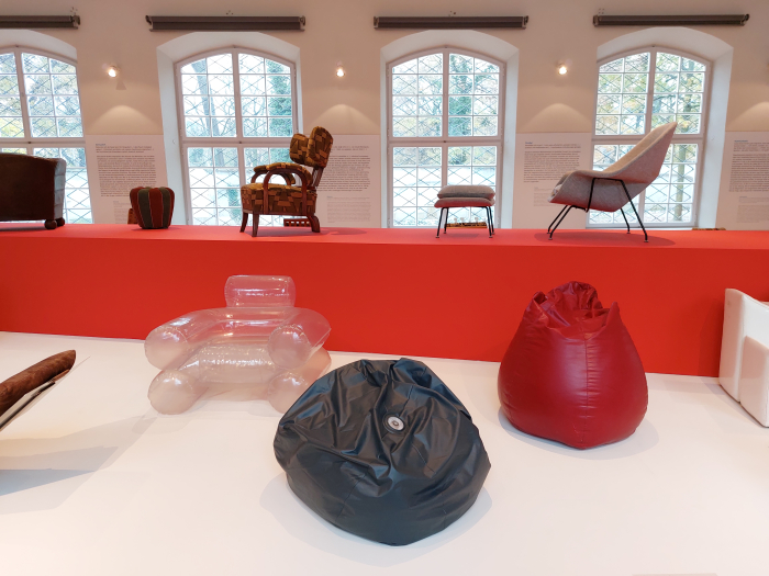 Various takes on providing for upholstered seating, as seen at Deep-seated. The Secret Art of Upholstery, Grassi Museum für Angewandte Kunst, Leipzig