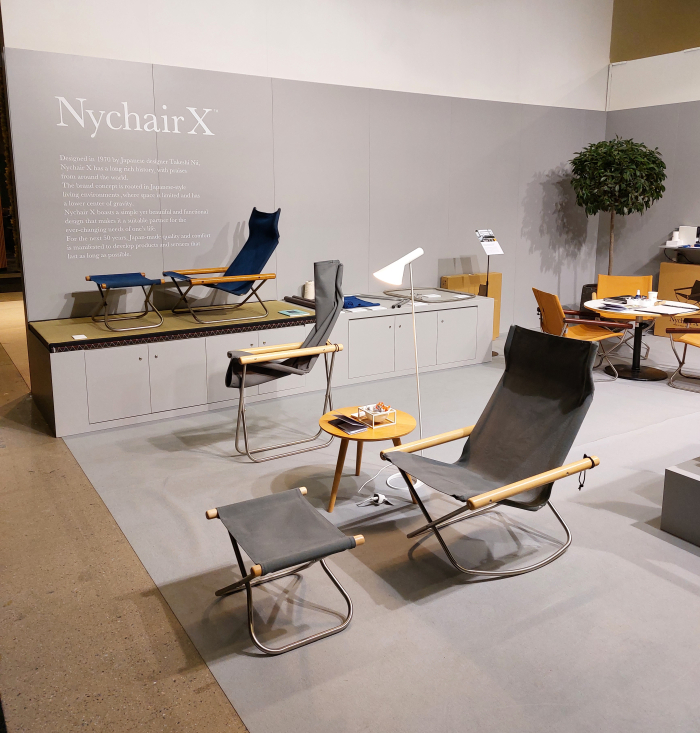 Nychair X Rocking and Nychair X by Takeshi Nii & Makoto Shimazaki, as seen at Stockholm Furniture Fair 2023