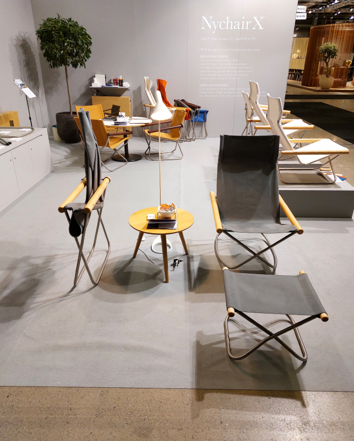 Nychair X Rocking and Nychair X by Takeshi Nii & Makoto Shimazaki, as seen at Stockholm Furniture Fair 2023