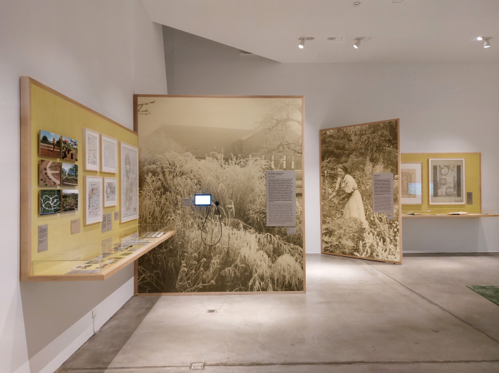 Introductions to the work of Piet Oudolf (l) and Mien Ruys (r), as seen at Garden Futures. Designing with Nature, Vitra Design Museum, Weil am Rhein