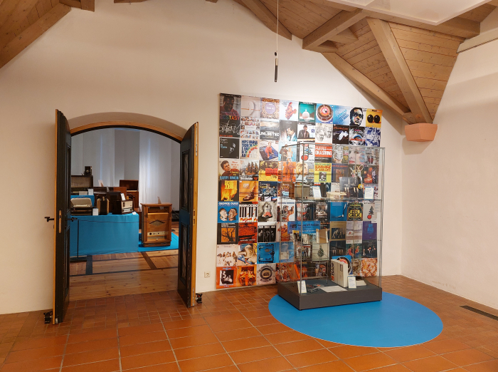 A landscape of MPS, Musik Produktion Schwarzwald, releases, as seen at Mythos SABA – Memories of a Global Company, Franziskanermuseum, Villingen-Schwenningen