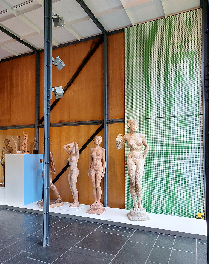 Sculptures by Hermann Haller, as seen at The Modulor - Measure and Proportion, Pavillon Le Corbusier, Zürich