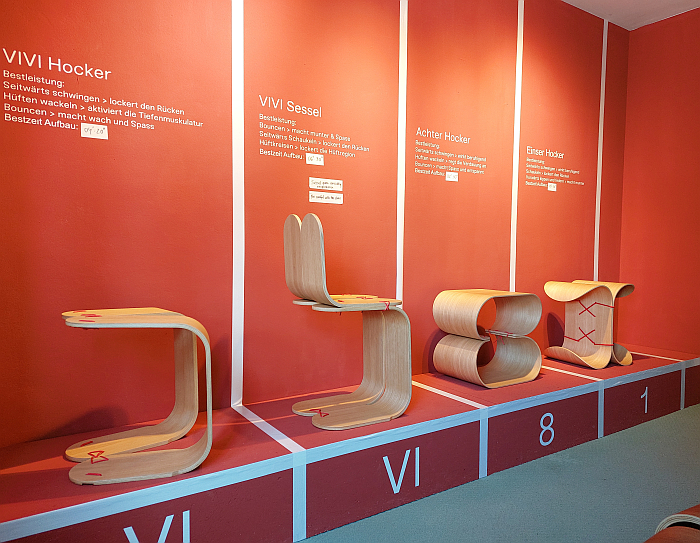 The MOWO- Move with VIVI and CC collections, as seen at Vienna Design Week 2023