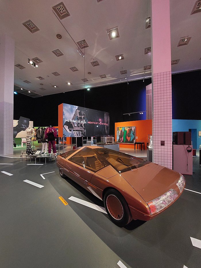 Trever Fiore' Karin concept for Citroën, as seen at Everything at Once. Postmodernity 1967-1992, Bundeskunsthalle, Bonn