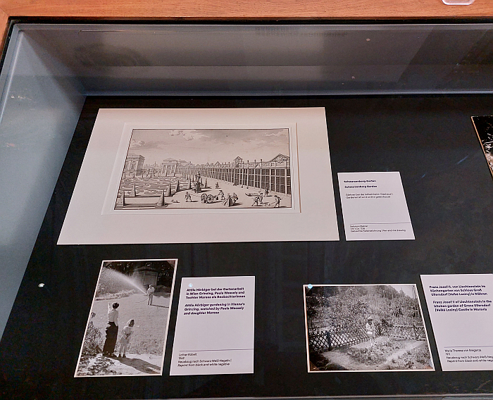 Historic depictions of gardeners professional and amateur at work, including bottom right a young Franz Josef II, as seen at Of Gardens and People. Designed Nature Art and Landscape Architecture, Austrian National Library, Vienna