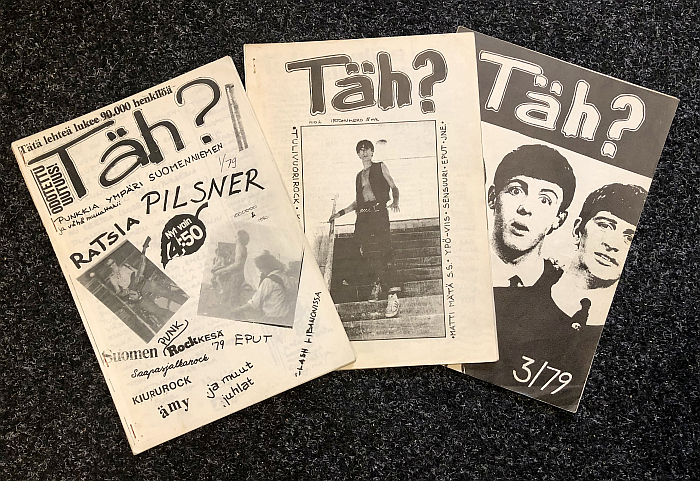 Who knew The Beatles were part of the central Finnish punk scene? The fanzine Täh?, part of Heart Sounds – The Pulse of Punk in the Dead Centre of Finland 1977–1992, Aalto2, Jyväskylä (Image courtesy Aalto2)