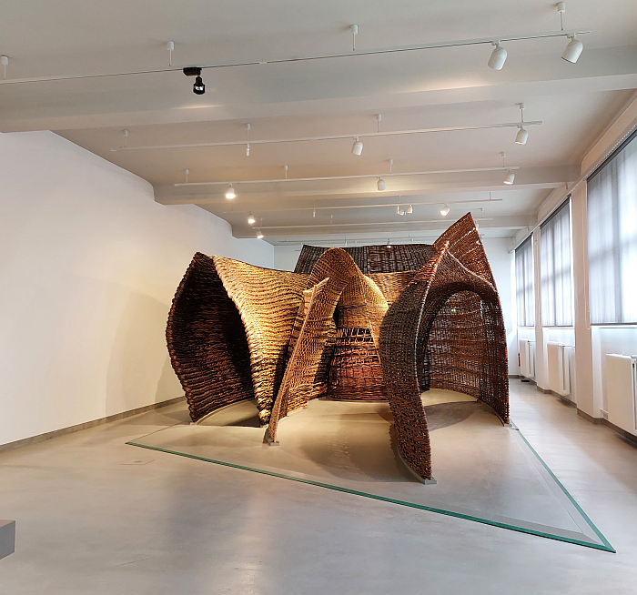 The Woven Garden by Olaf Holzapfel, as seen at All Hands On: Basketry, Museum Europäischer Kulturen, Berlin